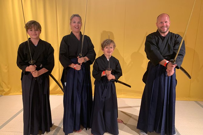 Samurai Sword Experience (Family Friendly)at SAMURAI MUSEUM TOKYO - The Sword Lesson: Safe, Simple, and More Than a Photo Prop
