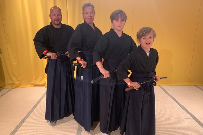 Samurai Sword Experience (Family Friendly)at SAMURAI MUSEUM TOKYO - Ninja Stars and the Museum Collection