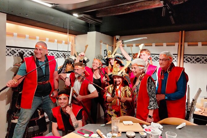 Samurai Sword & Sushi Experience with Chef Live Shows in Asakusa - Make your own nigiri instead of only watching
