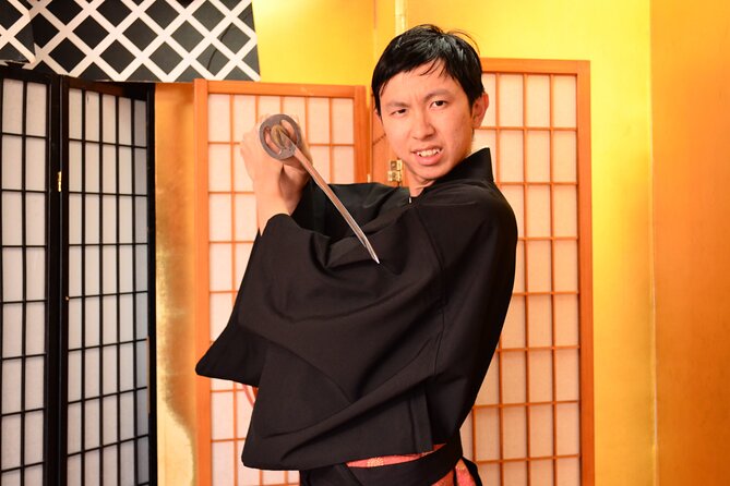 Samurai Training Tokyo Asakusa - The staged battle is the playful centerpiece