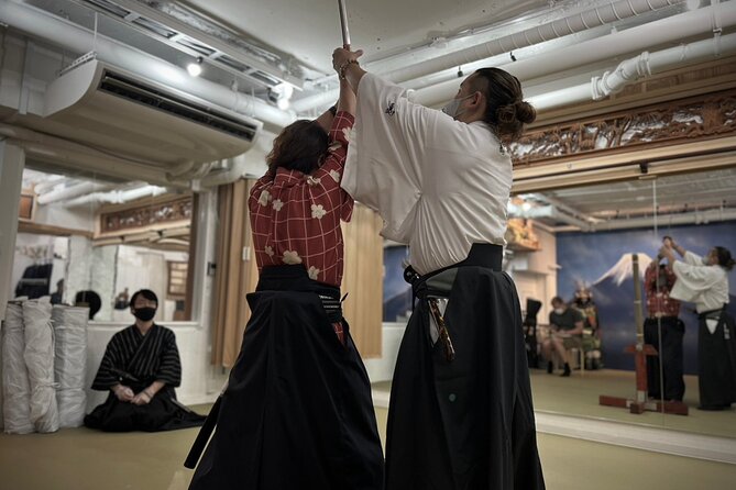 Samurai Training with Modern day Musashi in Kyoto - Drawing, wielding, and sheathing the katana