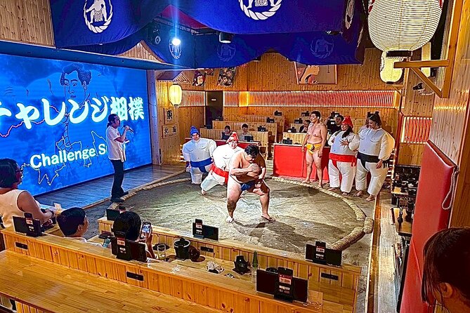 Sapporo Sumo Show Experience with Japanese Food and Photo - Seating, photos, and the final keepsakes