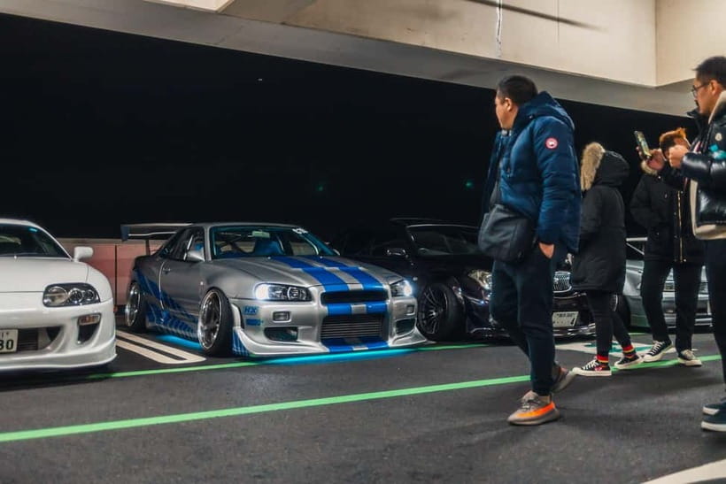 Secret Car Meet: R34 Skyline Car Club Membership - Starting at City Circuit Tokyo Bay