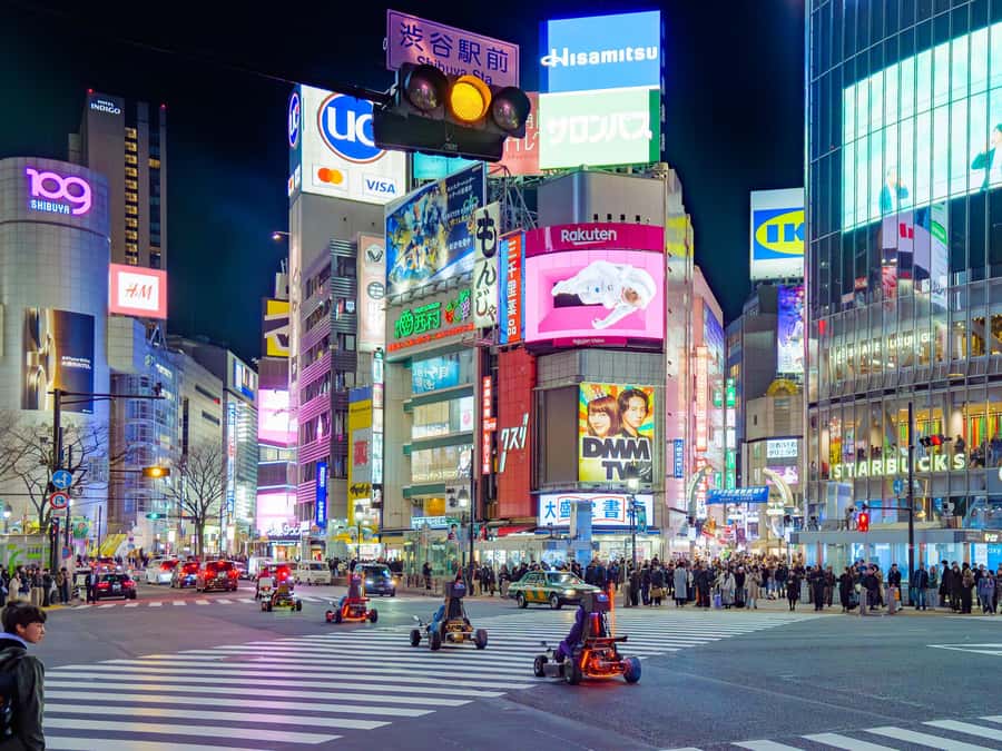 Shibuya#2 Go Karting Tour with Funny Costume - Starting at Akiba Kart Shinjuku