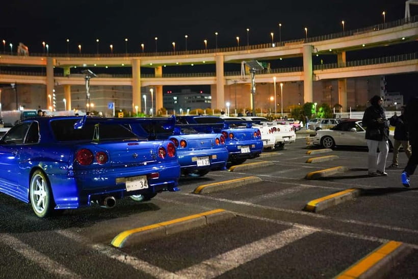 Shibuya City: Daikoku PA GT-R R35, R34, R33 or R32 Tour - The essential details at a glance