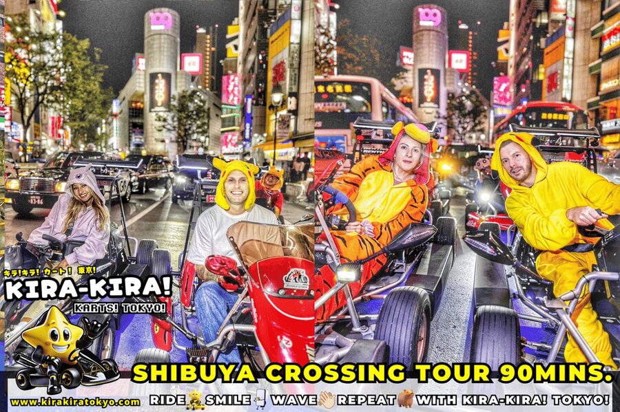 Shibuya Crossing x Tokyo Tower and more! Go-Kart Tour - What this Tokyo go-kart tour is really like