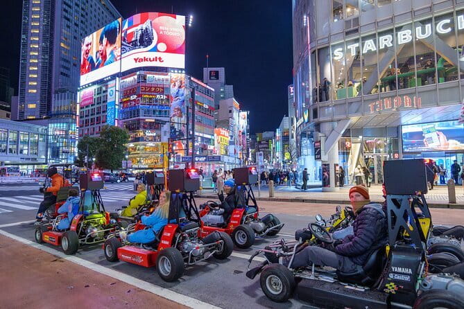 Shibuya Go Karting Tour with Funny Costume - Starting near Higashi, 15 minutes from Ebisu