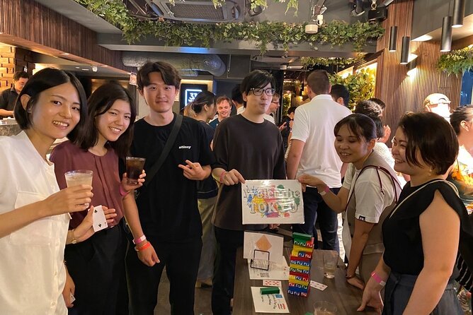 Shibuya Local "Solo Going" Int'l Party Unlimited Drink Ex. Sunday - Games that make the first conversation easier