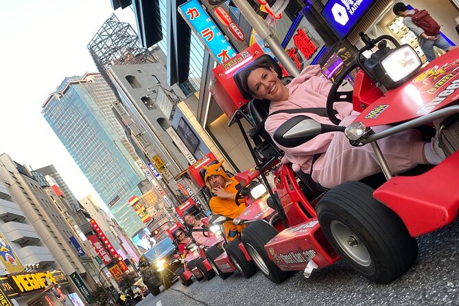 Shibuya Official Street Go-Kart in Shibuya Annex - The costume choice adds Tokyo-style theater