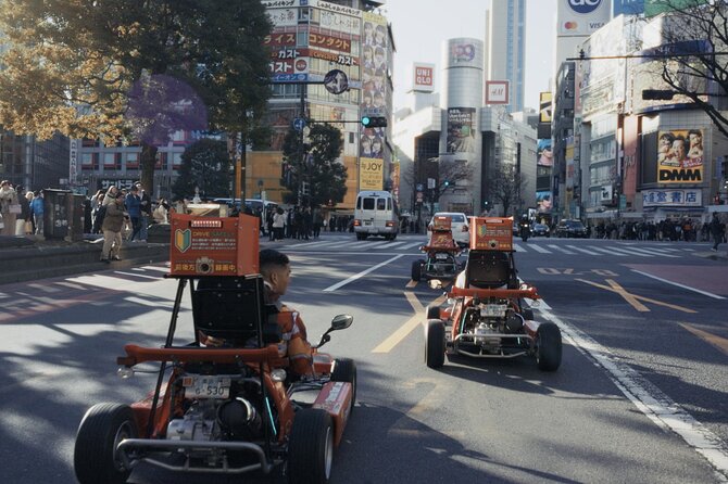 Shibuya Official Street Go-Kart in Shibuya Annex - Night rides, cameras, and the attention factor