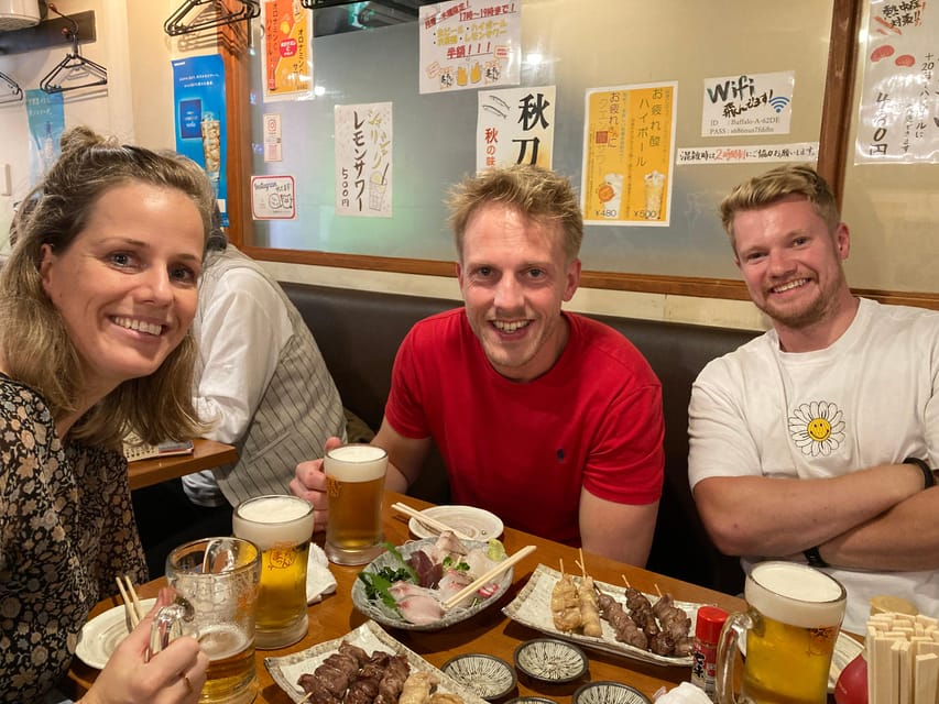 Shinjuku: Explore the Hidden Local Bars - 3.5 Hours - Omoide Yokocho and the first food stop