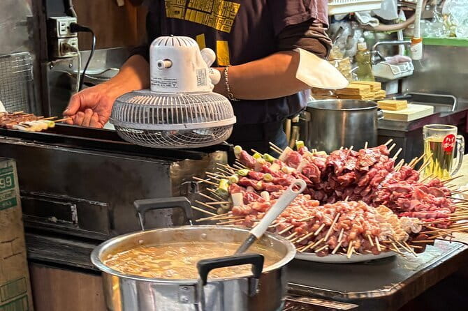 Shinjuku: Food Tour – 15 Dishes & 3 Drinks at 4 Eateries - Stop three: Golden Gai and the social side of bar hopping