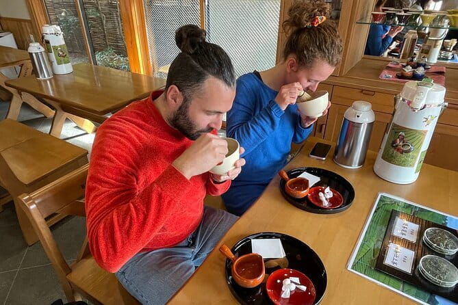 Slow Cycling Tour at Uji's Matcha Green Tea Fields and Heritage - The ride to Amagase Dam