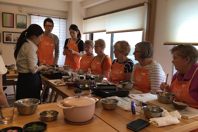 Small-Group Wagyu Beef and 7 Japanese Dishes Tokyo Cooking Class - A home-style cooking studio near Shinanomachi