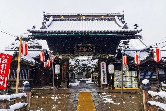Snow Monkey Park & Zenkoji Temple Nagano Pvt. Full Day Tour. - Zenkoji Temple and Nagano’s religious heart