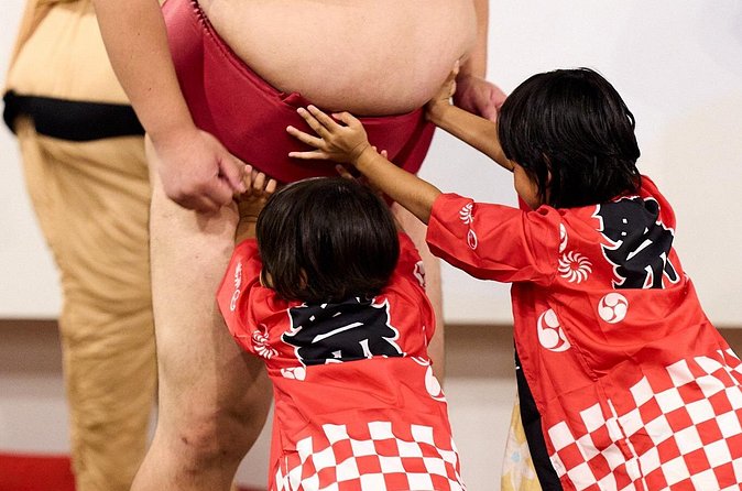 【SUMO FESTIVAL】Tokyo Ginza: Sumo Show & Photo Experience - The retired wrestler challenge and the lottery