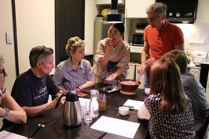 Sushi - Authentic Japanese Cooking Class - the best souvenir from Kyoto! - Japanese manners at the table