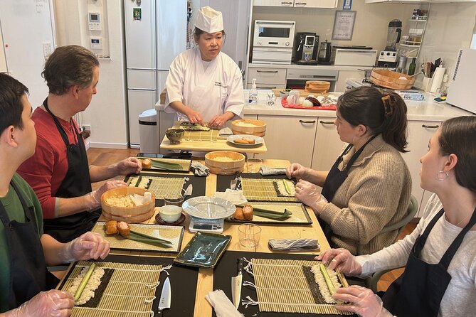 Sushi Cooking Class: AKEMI's SUSHiKiTCHEN in Tokyo - Four types of sushi, not just a quick roll