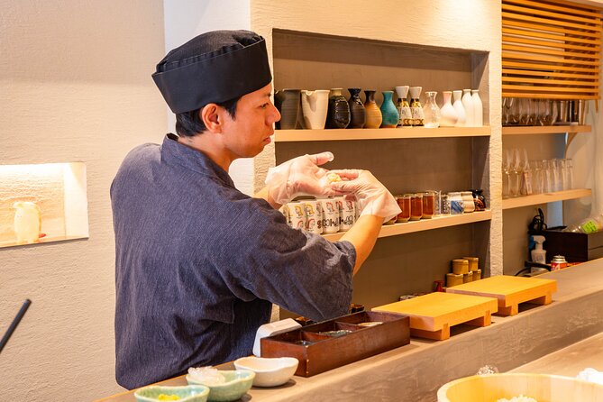 Sushi Making in Tokyo at a Michelin-Listed Restaurant - Sasazuka location and timing