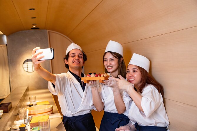 Sushi Making in Tokyo at a Michelin-Listed Restaurant - Making 10 pieces of nigiri