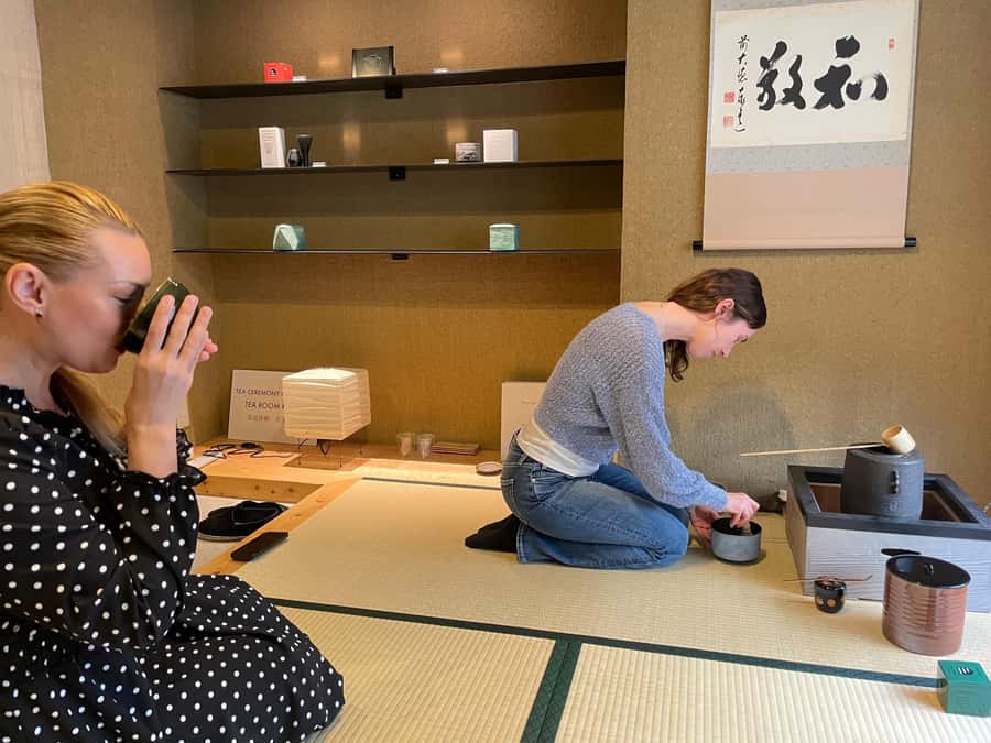 Tea Ceremony Experience in a Private Tea Room in Shibuya - Entering the private tea room in Shibuya