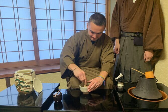 Tea Ceremony in 150 Years Old Townhouse with Tables and Chairs - A traditional setting with modern comfort