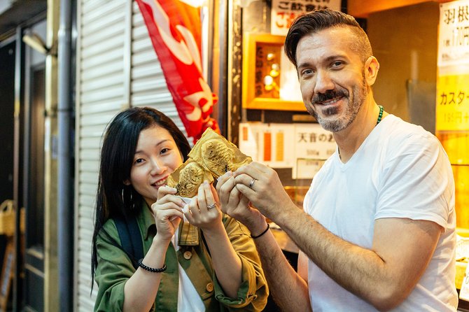 The 10 Tastings of Tokyo With Locals: Private Street Food Tour - The first bites near Kichijoji Art Museum and Musashino Hachimangu