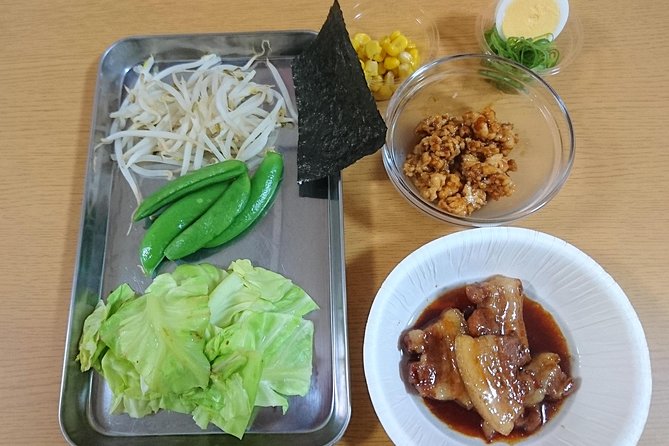 Three Types of Ramen Cooking Class in Osaka - Soy sauce ramen with cabbage, greens, and corn