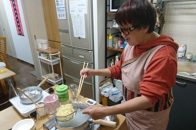 Three Types of Ramen Cooking Class in Osaka - Miso ramen with spicy chicken and egg