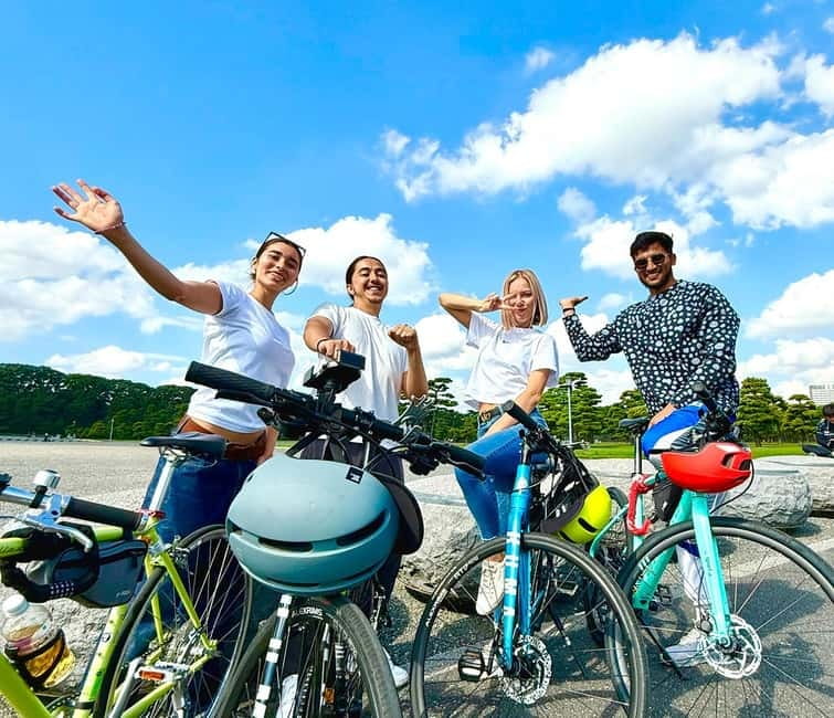 Tokyo: 3-Hour Bike or E-Bike City Highlights Tour - Tokyo by bike: key points at a glance
