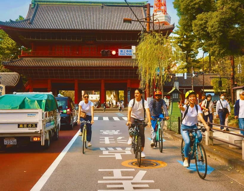 Tokyo: 3-Hour Bike or E-Bike Tour of City's Hidden Gems - Zojo-ji Temple and Shiba Park