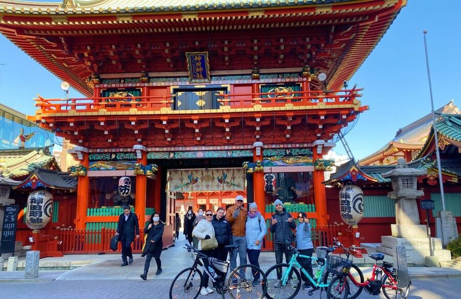Tokyo: 3-Hour Bike or E-Bike Tour of City's Hidden Gems - Starting near the Commodore Perry statue