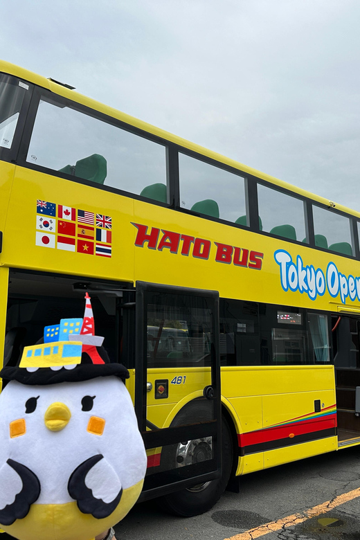 Tokyo: 60min Panoramic Open Top Bus Tour with Audio Guide - Tokyo Tower From Changing Angles