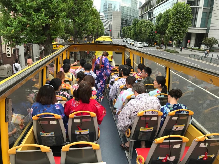 Tokyo: 60min Panoramic Open Top Bus Tour with Audio Guide - What the Eight-Language Audio System Adds