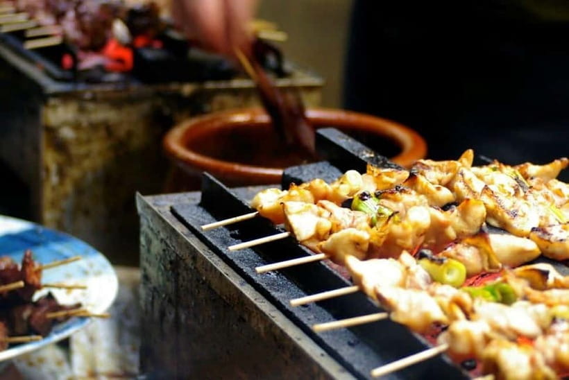 Tokyo After 5: Local Eats, Drinks & Culture Walk - Tsukishima Monja Town and the hotplate meal
