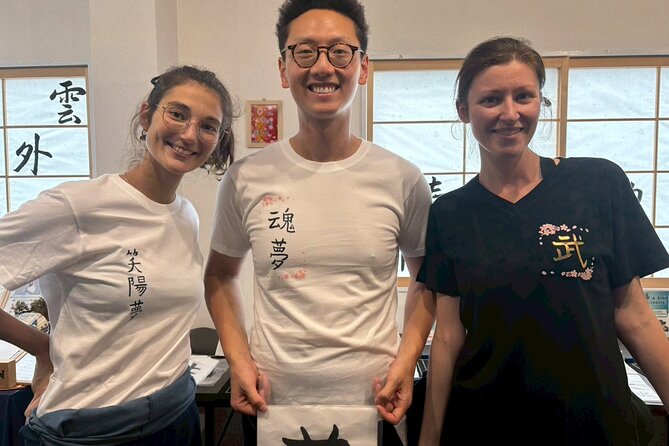 Tokyo Asakusa：Calligraphy & Make T-shirt Activity - What makes this Asakusa activity different