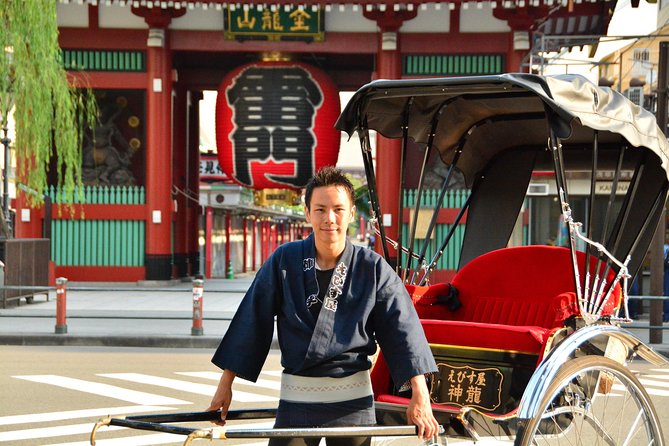 Tokyo Asakusa Rickshaw Tour - Edo streets and the old face of Tokyo