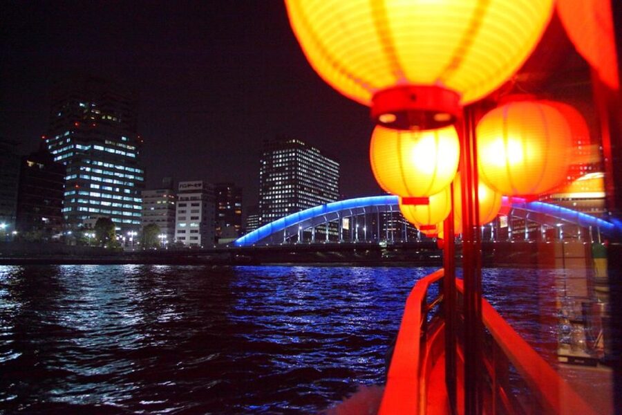 Tokyo Bay: Traditional Japanese Yakatabune Dinner Cruise - Language, seating, and other practical limits
