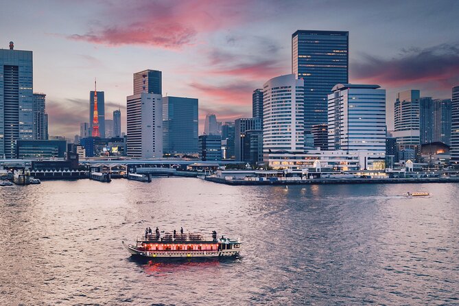 Tokyo Bay Yakatabune Dinner/Day Cruise with Japan Show and Drinks - Rainbow Bridge From the Water