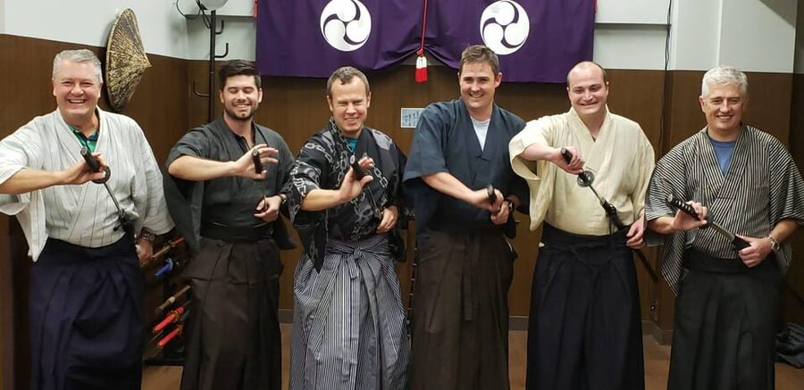 Tokyo: Best Samurai Experience - From practice swings to a staged chanbara fight