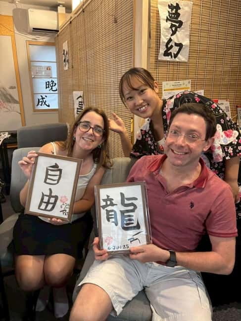 Tokyo:Calligraphy &Make your original folding fan in Asakusa - Who should book this calligraphy class?