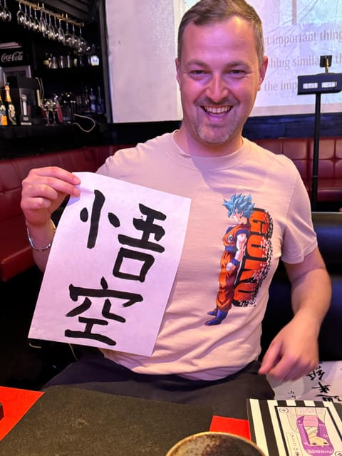 Tokyo: Calligraphy on Kanji Fan & Scroll with Drink - Is $53 a fair price?