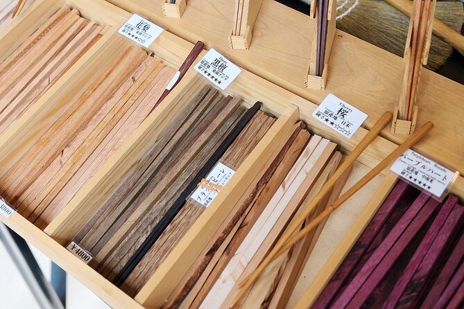 Tokyo Chopstick Making Workshop with Artisan - What the one-hour schedule really means