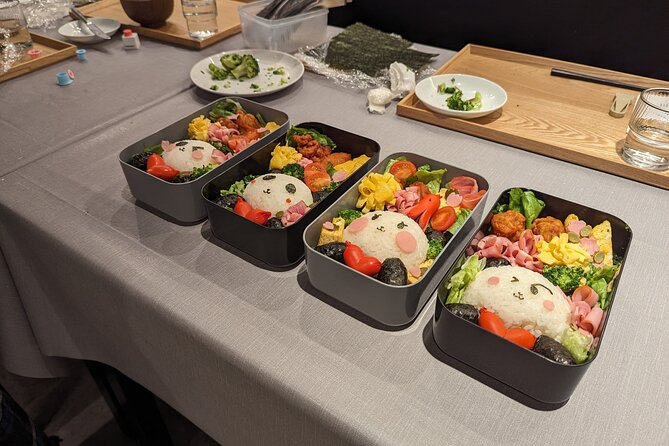 Tokyo Cute Bento Cooking Class – Make a Kawaii Character Lunchbox - Vegetarian, vegan, and allergy requests
