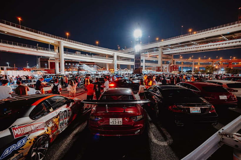 Tokyo: Daikoku Car Meet Tour at Night with JDM Guides - APIT: a good extra stop from Monday to Thursday