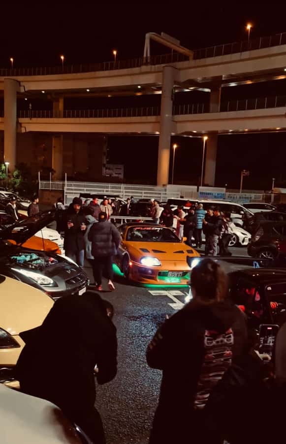 Tokyo: Daikoku PA & Shibuya Private Tour in a WRX STI - Shibuya after dark and the return ride
