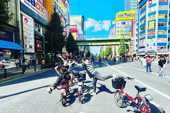 Tokyo Deep Inside Cycle Tour~3 Hours E Bike Tour around Tokyo - Akihabara and Kanda Shrine