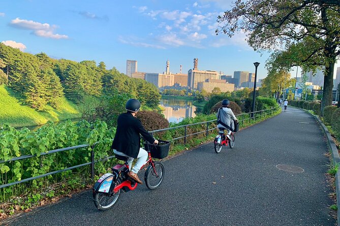 Tokyo Deep Inside Cycle Tour~3 Hours E Bike Tour around Tokyo - Kitanomaru Park and the Imperial Palace
