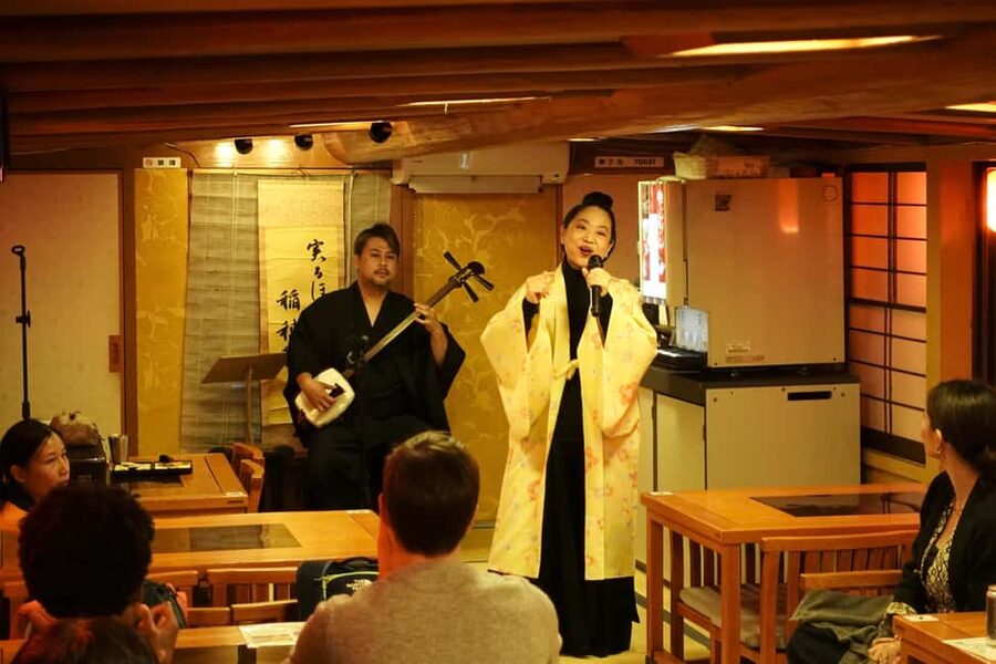 Tokyo Dinner Cruise & Tradition Show & Drinks & Tokyo Tower - The Tokyo Bay route and Rainbow Bridge