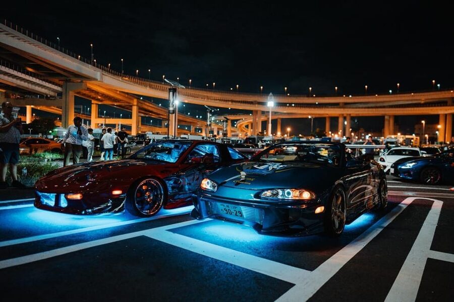 Tokyo Drift: Daikoku PA Supreme Car Experience 大黒PA - What the car meet feels like on a good night